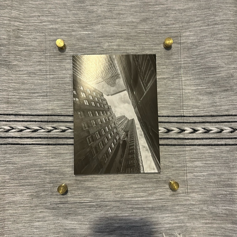 Acrylic picture frame